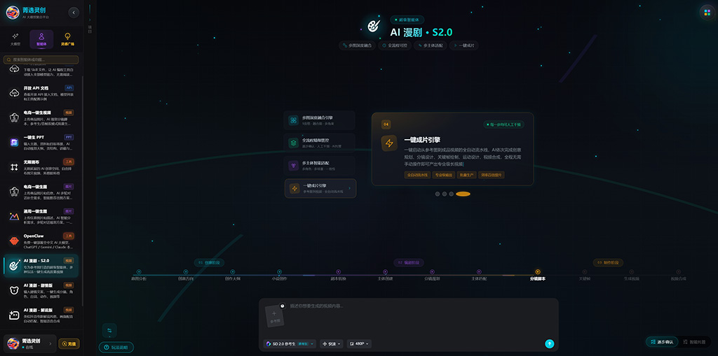 AI漫剧角色与连续分镜效果